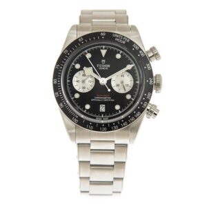 TUDOR Black Bay Chrono 41mm Black/Silver Dial Men's Automatic Bracelet Watch M79360N-0001