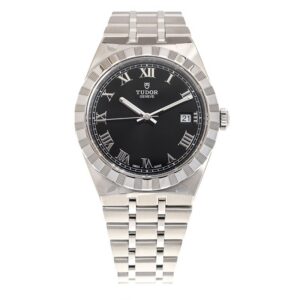 TUDOR Royal 38mm Black Roman Dial Automatic Bracelet Watch M28500-0003