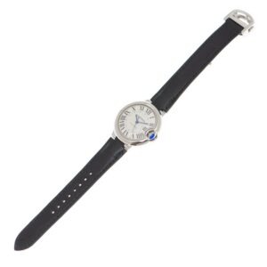 CARTIER Ballon Bleu BLEU Alligator Strap 33mm WSBB0030 - United Luxury