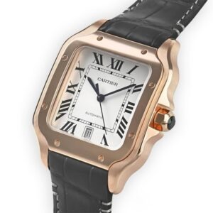 Cartier Santos Large Model Rose Gold WGSA0019 - United Luxury