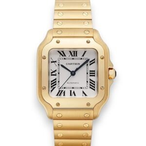 Cartier Santos Medium Model Gold WGSA0030 - United Luxury