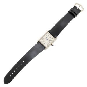 Cartier Tank Must Watch Diamond Large Model 33.7 mm W4TA0017 - United Luxury