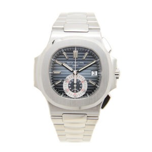 Patek Nautilus Blue Silver Replica