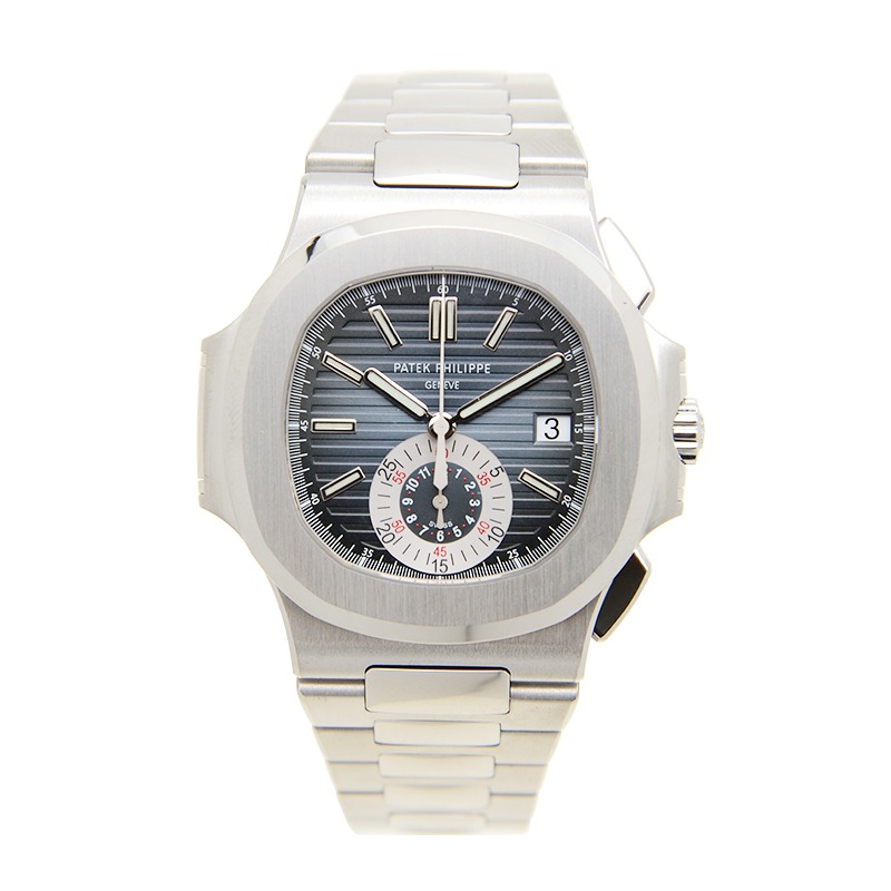 Patek Nautilus Blue Silver Replica