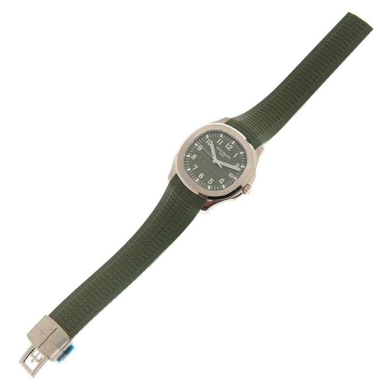 Patek Philippe Aquanaut Khaki Green Dial Watch 5168G-010