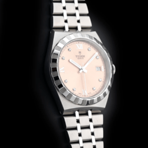 【7A Quality】TUDOR Royal 38mm Salmon Roman Diamond Dial Automatic Bracelet Watch M28500-0009