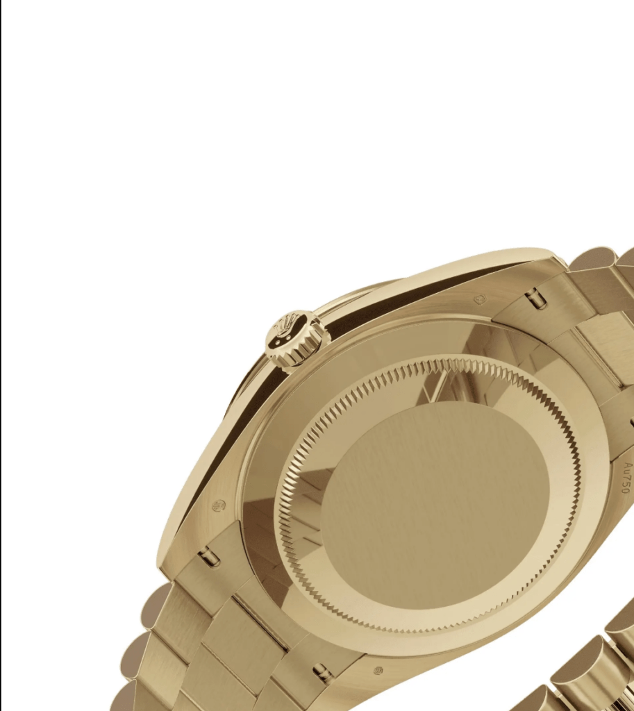 RLX Day-Date 40mm 228398TBR-0003 Champagne Dial President Watch