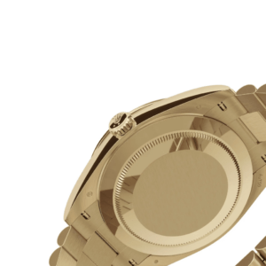 RLX Day-Date 40mm Champaign Dial and Diamond Bezel Yellow Gold President Bracelet 228348RBR-0008