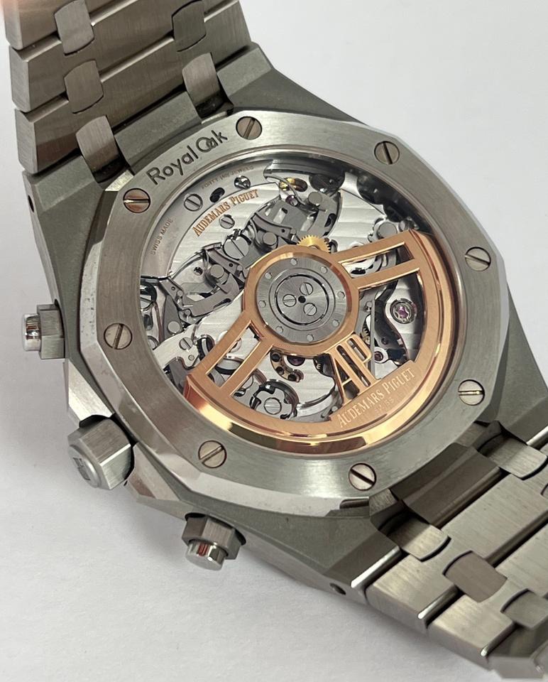 A&P ROYAL OAK “JUMBO” Smoked Blue Dial 39mm