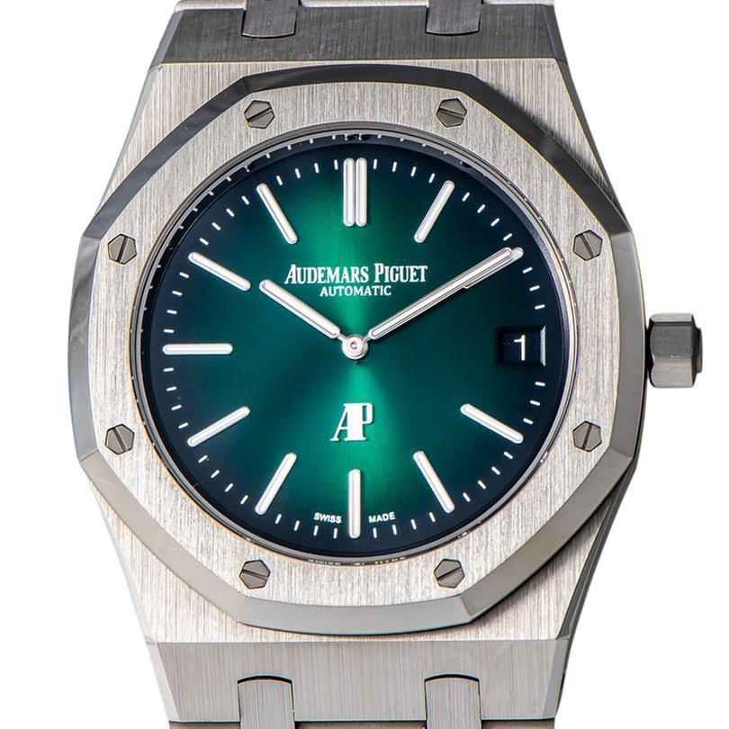 A&P ROYAL OAK “JUMBO” Smoked Green Dial 39mm