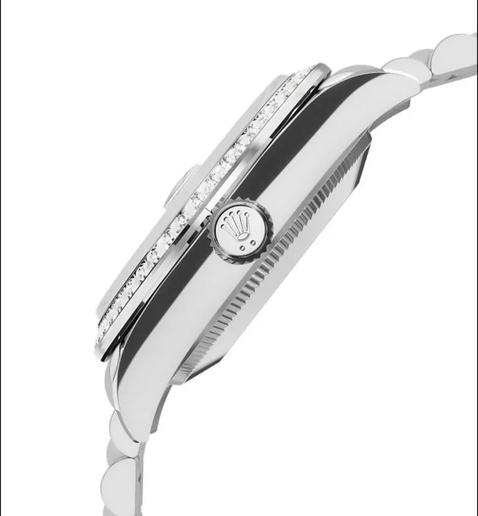RLX Datejust m278289RBR-0020 Dark Grey Dial White Gold President