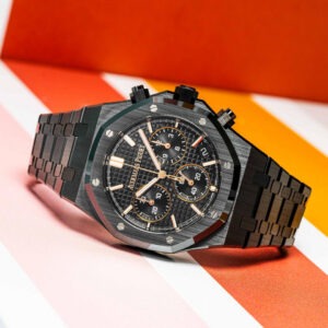 A&P ROYAL OAK Black Ceramic CHRONOGRAPH 41mm