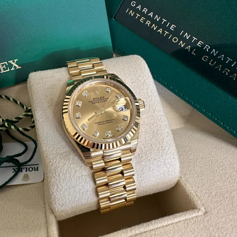RLX Lady-Datejust 31mm 279178 Champagne Diamonds Dial