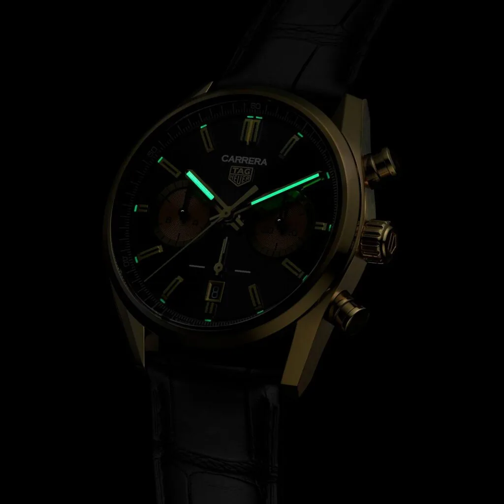 TAG Heuer Carrera Chronograph Automatic, 42 mm, Gold 3N CBN2044.FC8313