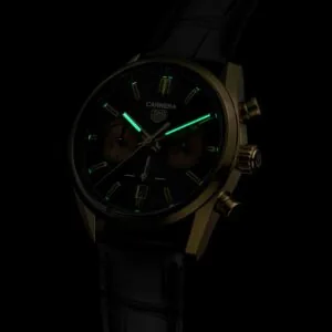 TAG Heuer Carrera Chronograph Automatic, 42 mm, Gold 3N CBN2044.FC8313
