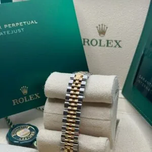 RLX Lady-Datejust 31mm 279383RBR Champagne Dial Yellow Rolesor Oyster Bracelet