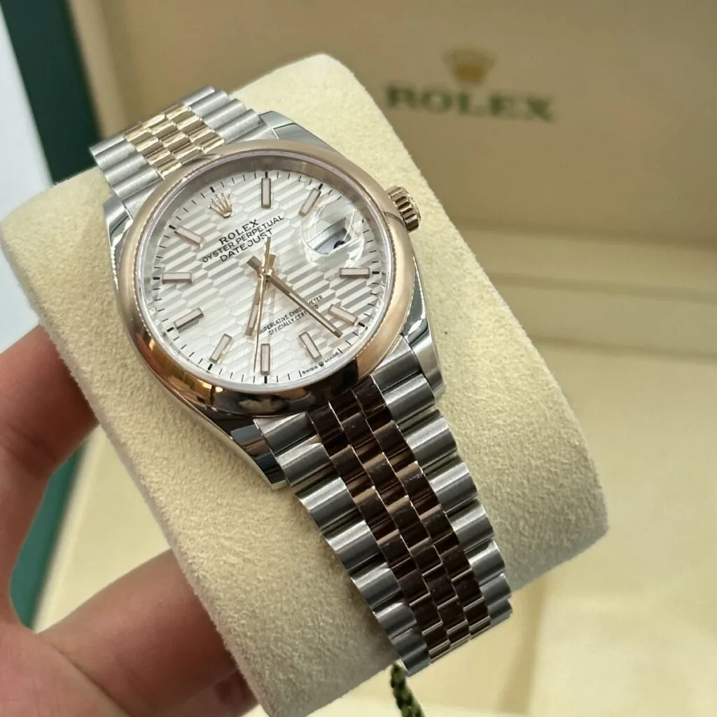 RLX Datejust 36mm 126201 Silver Dial Oyster Bracelet Watch