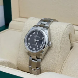 RLX Lady-Datejust 31mm m279160 Oyster Perpetual Dark Grey Dial Oyster Bracelet
