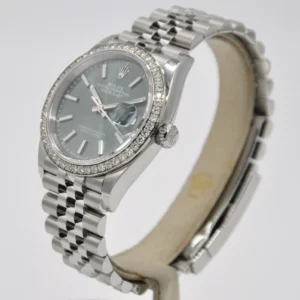 RLX Datejust 36mm 126284 Green Dial Jubilee Bracelet