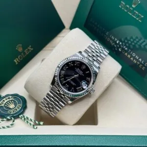 RLX Datejust m278274-0001/0002 Bright Black Dial 31mm Oyster Bracelet