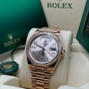 RLX Day-Date 40mm Sundust Diamonds Dial 228345rbr-0007