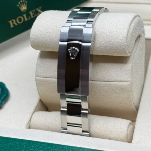 RLX Datejust m278240-0001/0002 31mm Black Roman Domed Bezel Oyster Oystersteel