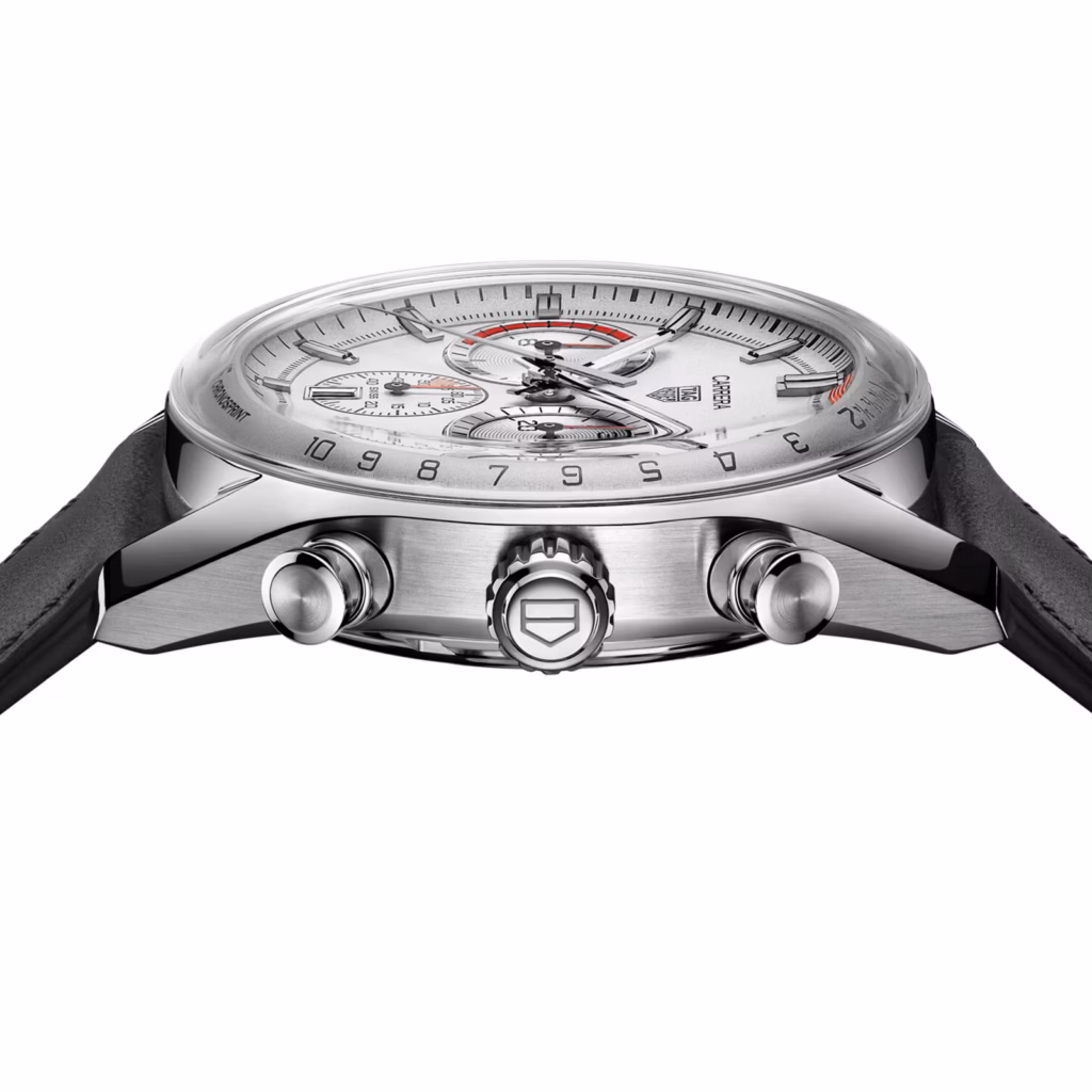 TAG Heuer Carrera Chronosprint X Porsche Special Edition 42mm Mens Watch Silver CBS2011.FC6529