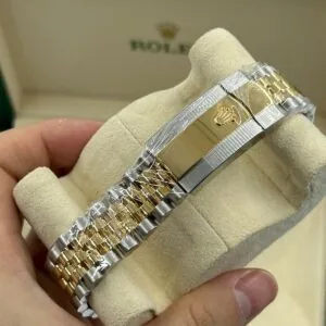 RLX Datejust 36mm 126203 Golden Fluted Dial Domed Bezel Oyster Bracelet