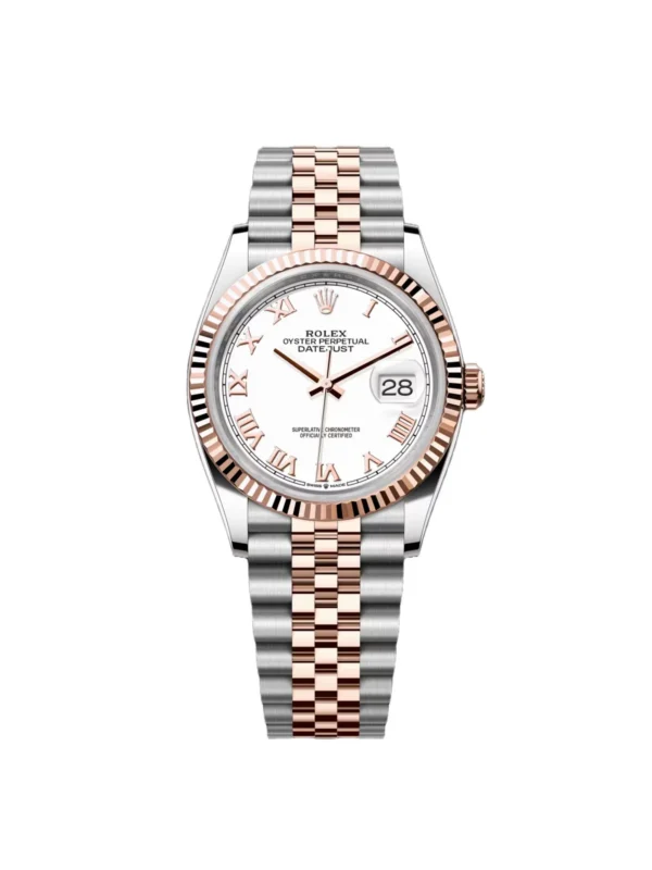 RLX Datejust 36mm 126231 White Dial Jubilee Bracelet