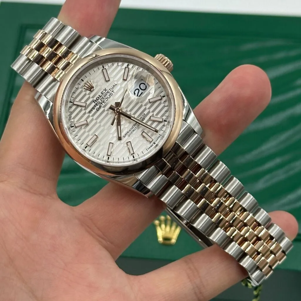 RLX Datejust 36mm 126201 Silver Dial Oyster Bracelet Watch