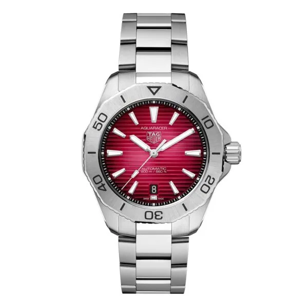 TAG Heuer Aquaracer Professional 200 40mm Mens Watch Red WBP2114.BA0627