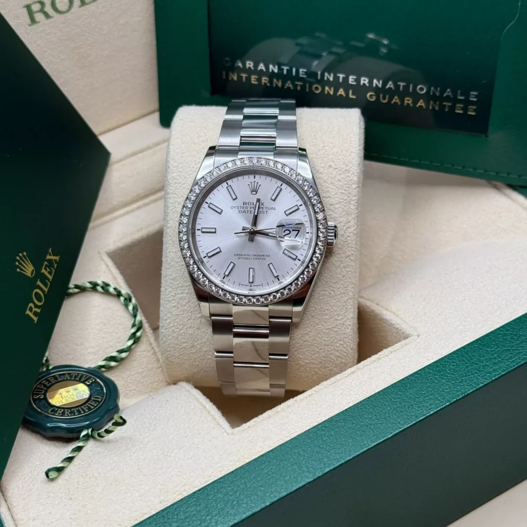 RLX Datejust 36mm 126284 Silver Dial Watch