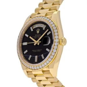 RLX Day-Date 40mm Black Onyx Dial 228348RBR-0039