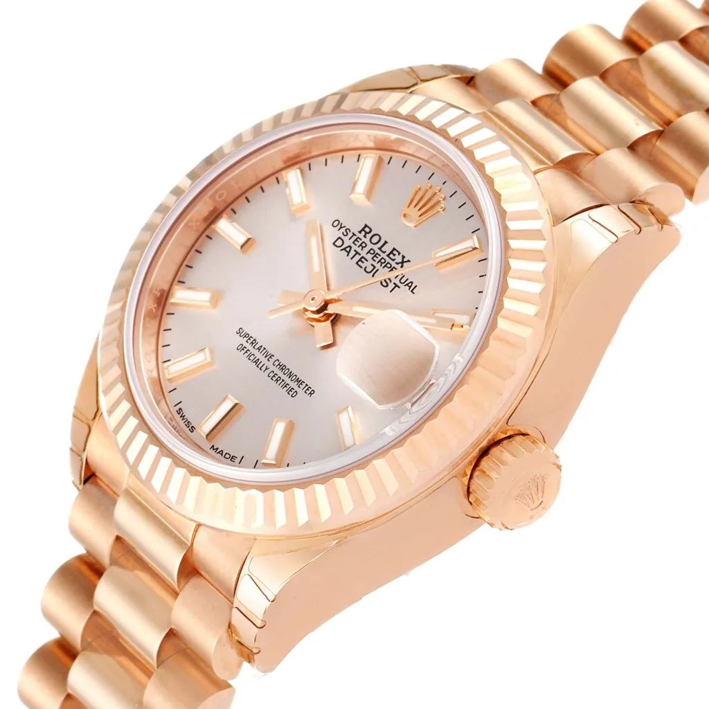RLX Lady-Datejust 31mm 279175 Rose Dial President Everose Gold