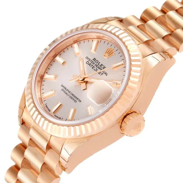 RLX Lady-Datejust 31mm 279175 Rose Dial President Everose Gold