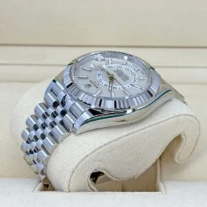 RLX Sky-Dweller 42mm 336934-0003/0004 Stainless Steel White Dial Oyster