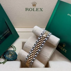 RLX Datejust m278243-0023/0024 31mm Black Mother-of-Pearl Dial Yellow Rolesor Oyster Watch