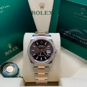 RLX Datejust 36mm 126281 Chocolate Dial Oyster Bracelet