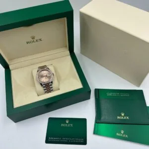 RLX Datejust 36mm 126281 Rose Dial Oyster 36mm Bracelet