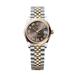 RLX Datejust m278243-0013/0014 31mm Dark Grey Dial Yellow Rolesor Oyster Watch