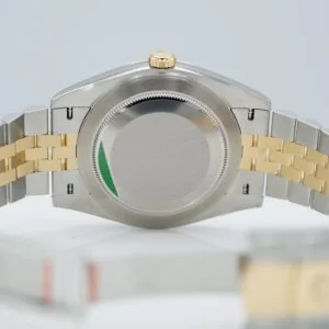 RLX Datejust 41mm Swiss Replica Watch | Two Tone Jubilee Bracele Champagne Fluted Dial Ref 126333