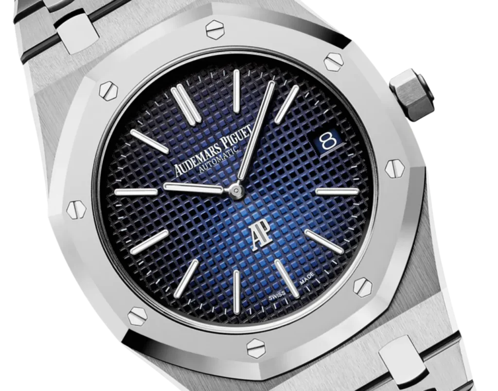 A&P ROYAL OAK “JUMBO” Smoked Blue Dial 39mm