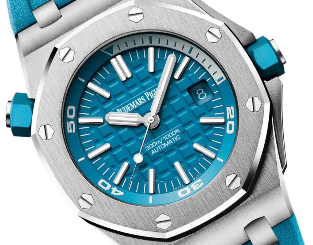 A&P OFFSHORE DIVER Turquoise Blue Dial 42mm