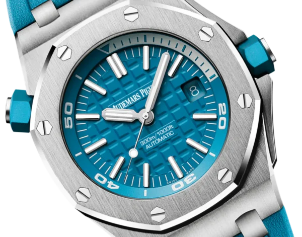 A&P OFFSHORE DIVER Turquoise Blue Dial 42mm