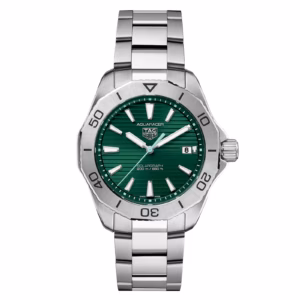 TAG Heuer Aquaracer Professional 200 Solargraph 40mm Mens Watch Green WBP1115.BA0000