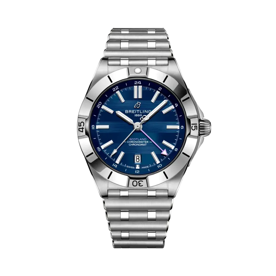 Breitling Chronomat Automatic GMT 40 Six Nations Scotland A323986B1C1A1
