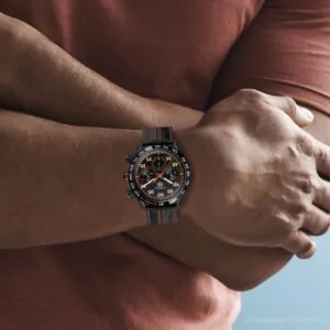 TAG Heuer Carrera Chronograph x Porsche Orange Racing Men's Watch CBN2A1M.FC6526
