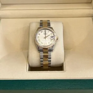RLX Datejust m278383RBR-0003/0004 31mm Silver Dial Oyster Bracelet