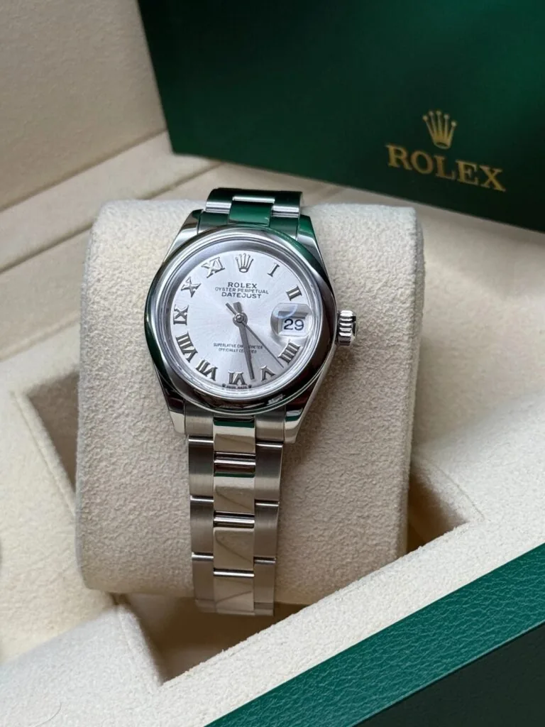 RLX Lady-Datejust 31mm m279160 Oyster Perpetual Silver Dial Oyster Bracelet