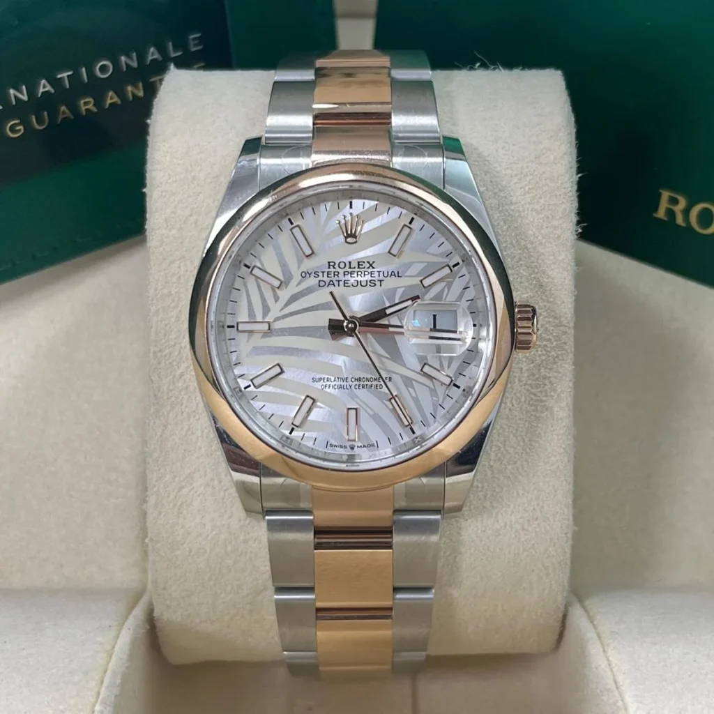 RLX Datejust 36mm 126201 Silver Dial Oyster Bracelet Watch